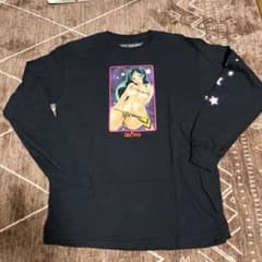 美品】HOOK UPS ラムちゃん ジェルミクライン うる星やつら ロンT 