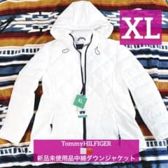 超人気オシャレTommy HILFIGER XL新品未使用ダウンジャケット 中綿 