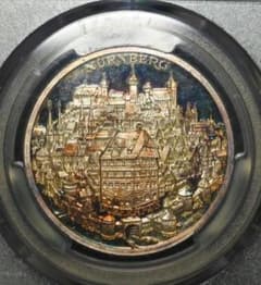 アルブレヒト・デューラー ニュルンベルク 都市景観 銀メダル PCGS鑑定