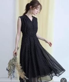 アプワイザーリッシェ♡洗えるシアーシャツワンピース♡超美品のサムネイル