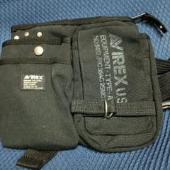 ☆値下げ☆アビレックス ウェストポーチ黒 ☆美品☆のサムネイル