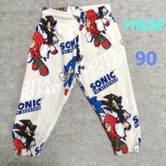 H&M ソニック・ヘッジホッグ ジョガーパンツ 90のサムネイル