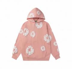 L*n様 DENIM TEARS パーカー ピンク Sサイズのサムネイル