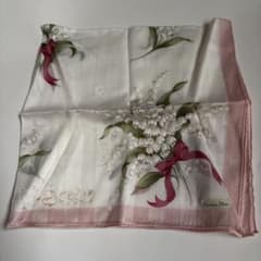 Christian Dior ハンカチ 大判 綿100% 日本製 ディオール - メルカリ