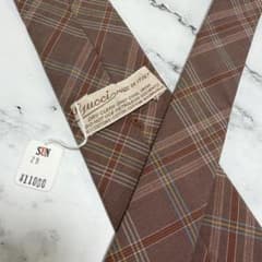 GUCCI グッチ ネクタイ 新品未使用 タグ付き チェック ブラウン - メルカリ