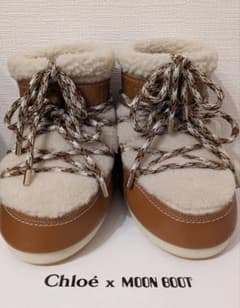 新品未使用】Chloe × MOONBOOT 24.5cm - メルカリ