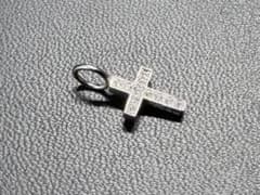 SJX DIAMOND CROSS CHARM(S) チャーム K18ダイヤ - メルカリ