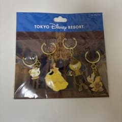 東京ディズニーリゾート 美女と野獣 キーチェーン 4個セットのサムネイル