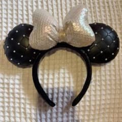 ディズニー カチューシャ ミニー キルティング パールのサムネイル