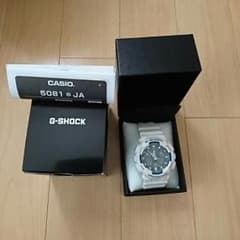Ｇ SHOCK ジーショック GA-100B-7AJF ホワイト 白のサムネイル