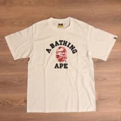 A BATHING APE Tシャツ ホワイト Sサイズ ベイプ エイプ - 4