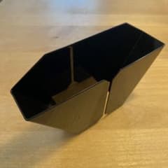 【山崎実業】マグネット コーヒーフィルター ホルダー ケース 黒【送料込】のサムネイル
