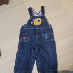 ミキハウス　オーバーオール　サロペットのサムネイル