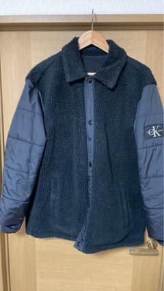 【Calvin Klein 】リバーシブルボアジャケットのサムネイル
