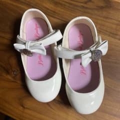 Bibidi Boutique キッズ フォーマルシューズ ホワイトのサムネイル