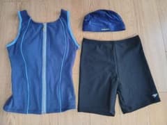 もぐもぐ様専用　Speedo セパレート水着 　アシックススイムキャップセットのサムネイル
