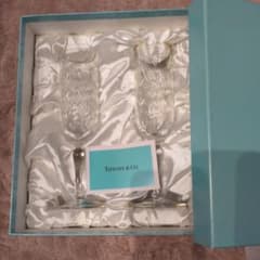 Tiffany & Co. クリスタルシャンパングラス 2個セットのサムネイル
