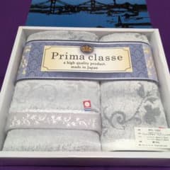 이마바리 타월 Prima classe 페이스타월×2 워시 타월
