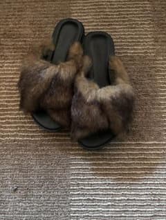 ファーサンダルのサムネイル