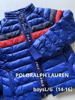 ラルフローレンＬ/Ｇ14-16（160cm）中綿ジャケット POLORALPH LAUREN中綿パファージャケット（14-16） - メルカリ