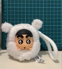 크레용 신짱 신짱 시로 입는 장난감 봉제인형키링