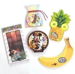ディズニー メモ 5点セット ミッキー/ミニー/チップ/デール/フルーツ 新品のサムネイル