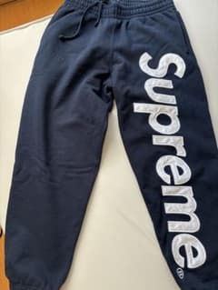 supreme サテンアップリケスウェットパンツのサムネイル