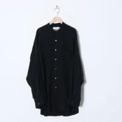 Graphpaper 24SS Linen Cupro Shirt Black - メルカリ