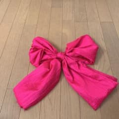 兵児帯 こども ショッキングピンク シワ加工のサムネイル