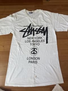 Stussy ホワイト Tシャツ Sサイズのサムネイル