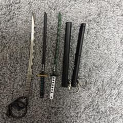 刀剣デザイン キーホルダーセットのサムネイル