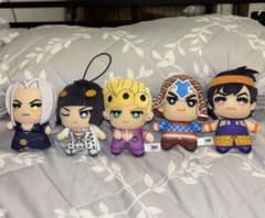 ジョジョ ぬいぐるみ 黄金の風 ブチャラティ アバッキオ ナランチャ ジョルノのサムネイル