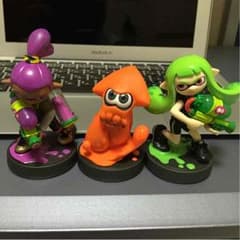 スプラトゥーン amiibo3点セット(イカ、ボーイ、ガール)のサムネイル