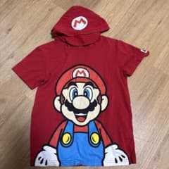 マリオ フード付きTシャツ 140のサムネイル