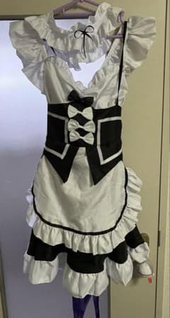 レム コスプレ衣装 Lサイズ ウィッグセット済みのサムネイル