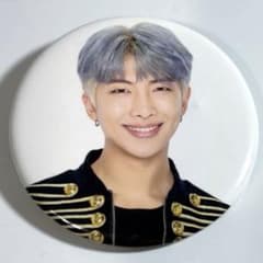 【公式】BTS バンタン RM ナムジュン ラプモン SYS 缶バッジ 缶バのサムネイル