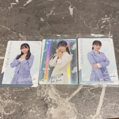 日向坂46 岸帆夏 宮地すみれ 平尾帆夏 ウエハーストレカ3枚セットのサムネイル