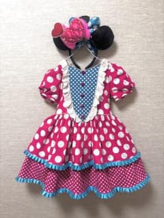 【キッズ120】ミニーマウス コスプレ衣装 ドレス　パルパルーザのサムネイル