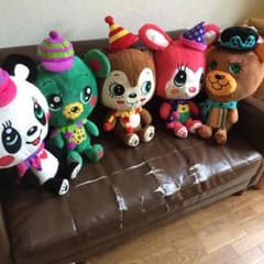 取り置き中！！！！！！！！専用出品！！グラグラ Big ぬいぐるみ 5体セットのサムネイル