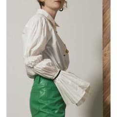 完売品 新品 MAISON SPECIAL ベルスリーブシャツのサムネイル