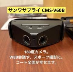 サンワサプライ 会議用カメラ CMS-V60BK スポーツ 180度広角 バスケ