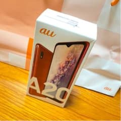 Galaxy A20 レッド 32 GB auのサムネイル