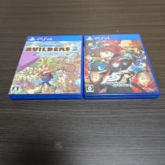 PS4 ソフト2本セット ドラゴンクエストビルダーズ2 ペルソナ5 ザ