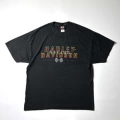 harley-davidson Tシャツ XXL ブラック usa製 鬼フェード - メルカリ