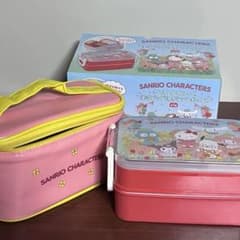 サンリオキャラクターズ 保冷バッグ付きランチボックスのサムネイル