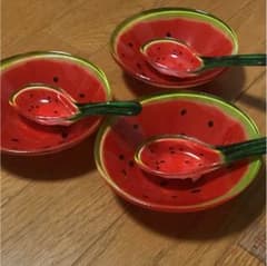 小皿、レンゲ  ３枚セットのサムネイル