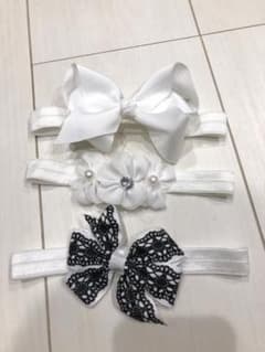 ベビー　ヘアバンド3点セットのサムネイル