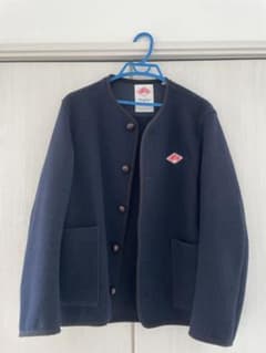 DANTON ウールモッサー ノーカラー ジャケット [JD-8824 WOM] - メルカリ