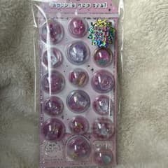 正規品　カプセルポップシール　ピンク　カミオジャパン　カプセル　シール