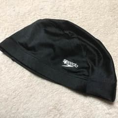 スイミングキャップ スピード 黒のサムネイル